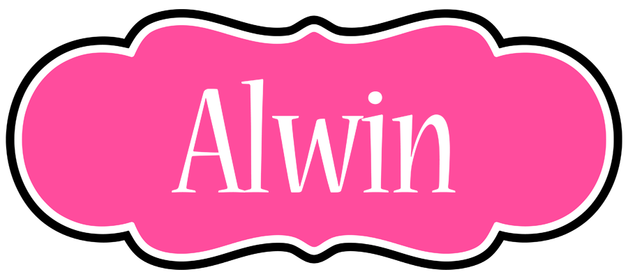 Alwin invitation logo