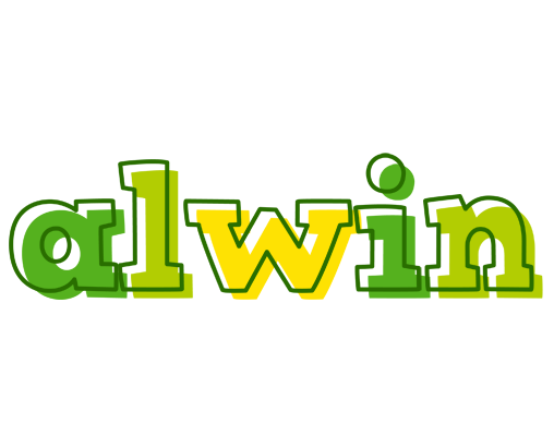 Alwin juice logo