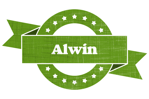 Alwin natural logo