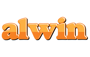 Alwin orange logo