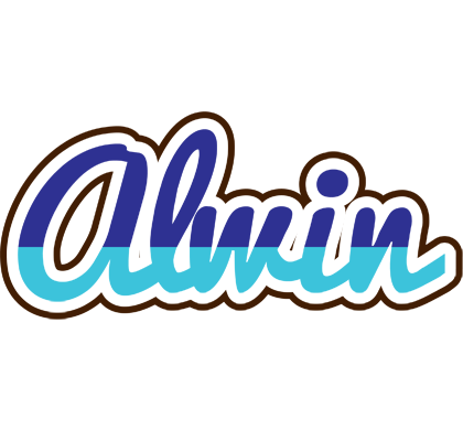 Alwin raining logo