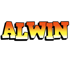 Alwin sunset logo