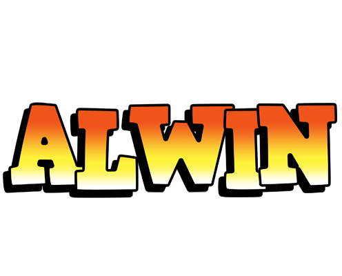 Alwin sunset logo