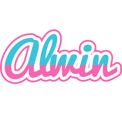 Alwin woman logo