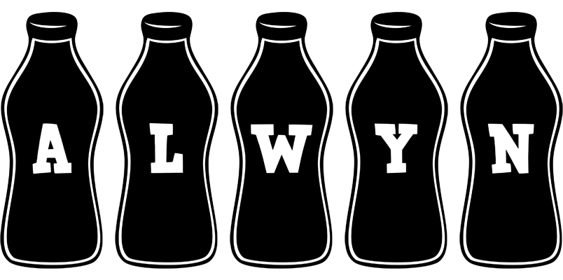 Alwyn bottle logo
