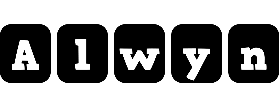 Alwyn box logo