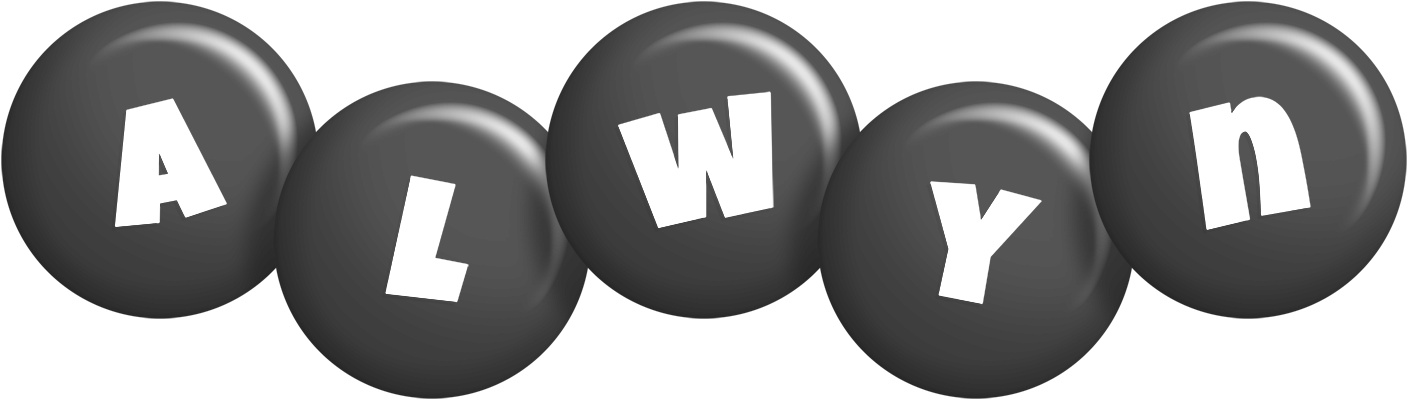 Alwyn candy-black logo