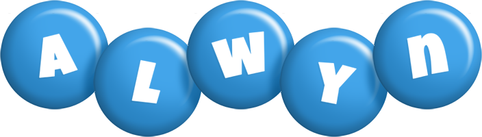 Alwyn candy-blue logo
