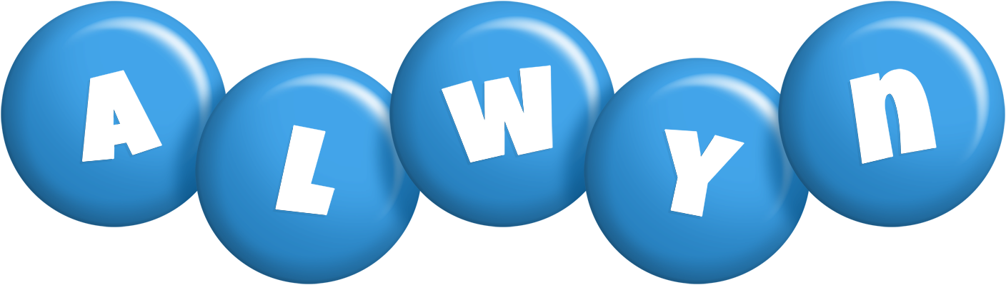Alwyn candy-blue logo