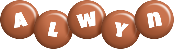Alwyn candy-brown logo