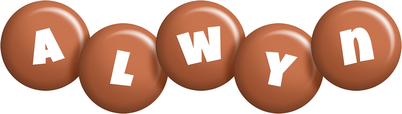 Alwyn candy-brown logo
