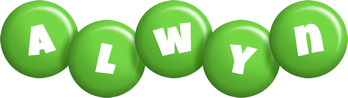 Alwyn candy-green logo