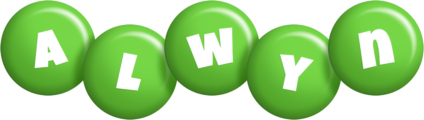 Alwyn candy-green logo