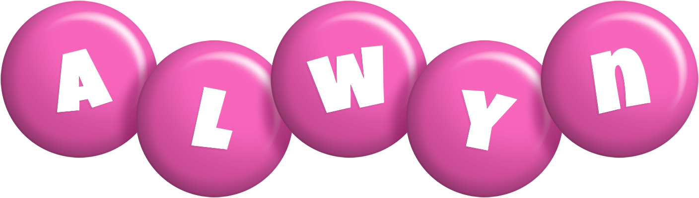 Alwyn candy-pink logo