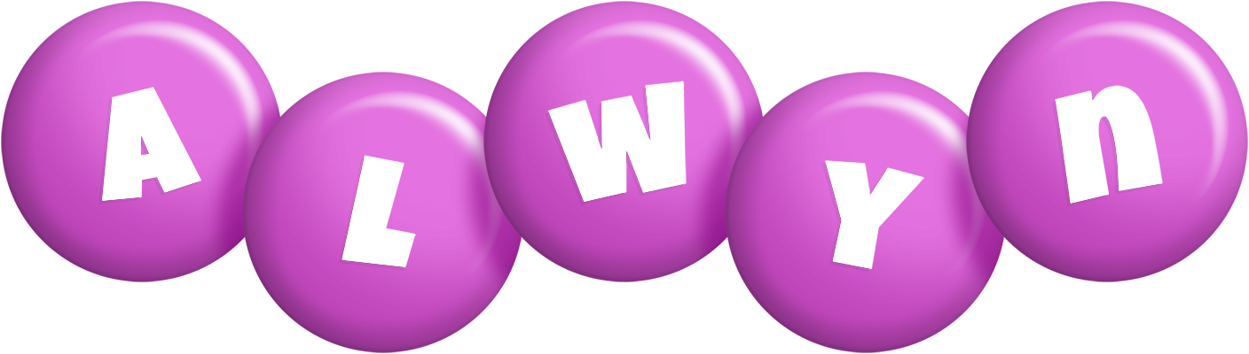 Alwyn candy-purple logo
