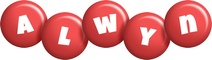 Alwyn candy-red logo