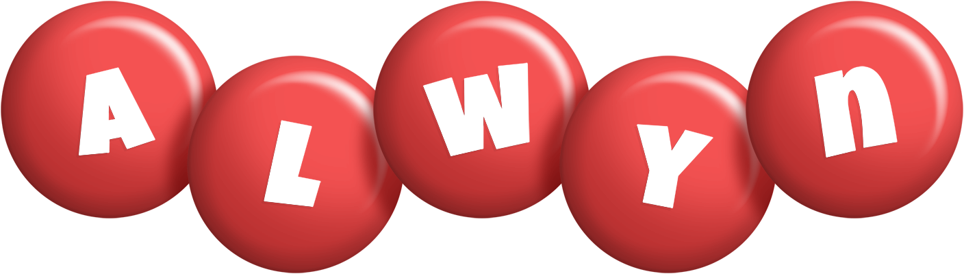 Alwyn candy-red logo