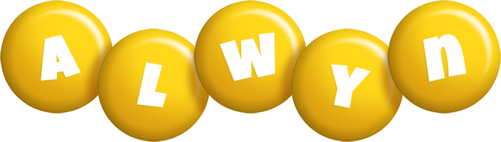 Alwyn candy-yellow logo