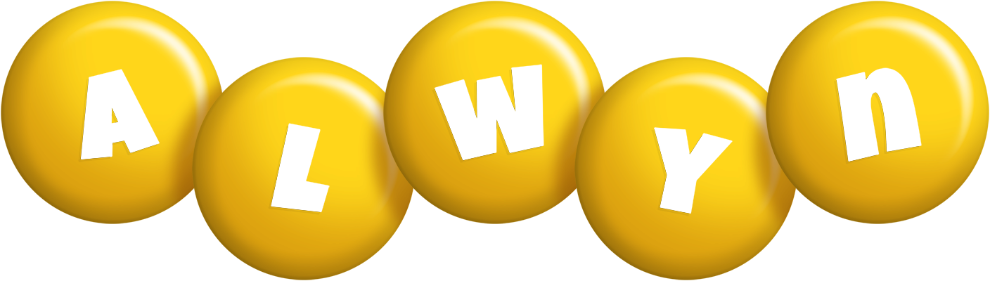 Alwyn candy-yellow logo