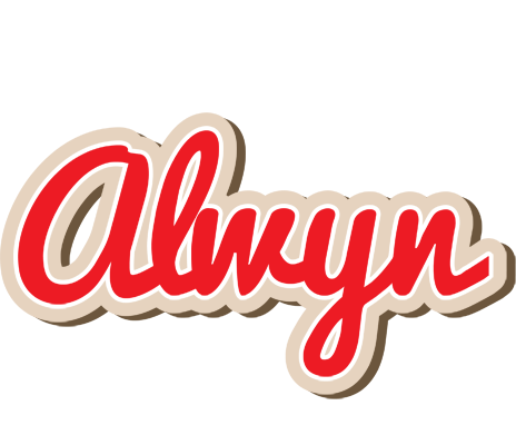 Alwyn chocolate logo