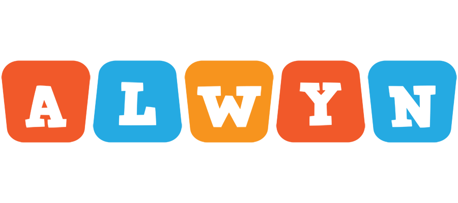 Alwyn comics logo