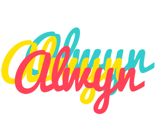 Alwyn disco logo
