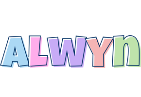 Alwyn pastel logo