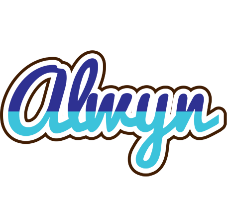 Alwyn raining logo