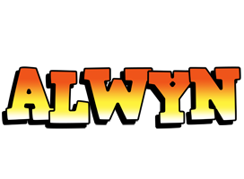 Alwyn sunset logo