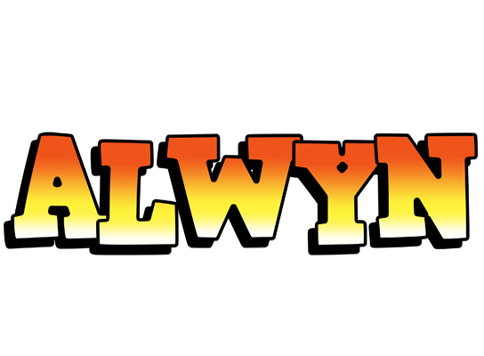 Alwyn sunset logo