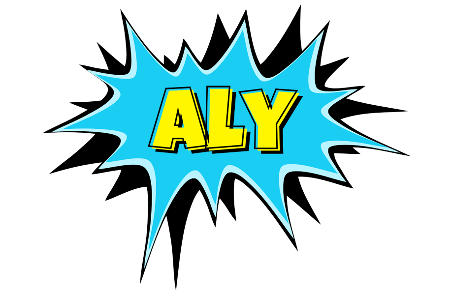 Aly amazing logo