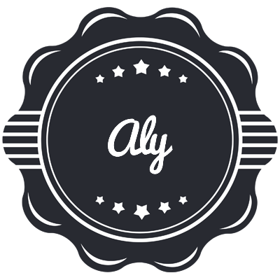 Aly badge logo
