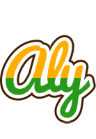 Aly banana logo