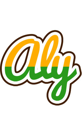 Aly banana logo