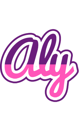 Aly cheerful logo