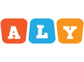 Aly comics logo