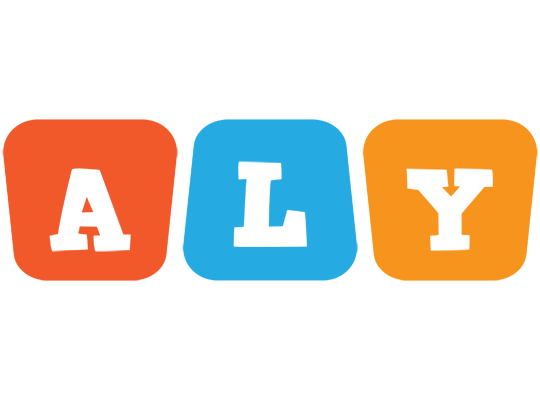 Aly comics logo