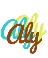Aly cupcake logo