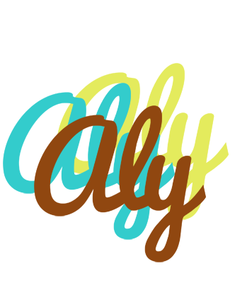 Aly cupcake logo