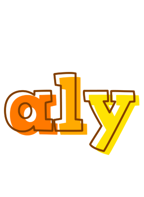 Aly desert logo