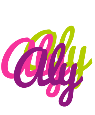 Aly flowers logo