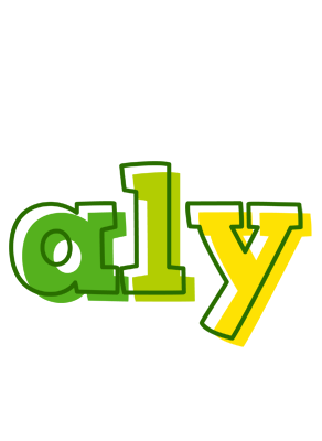 Aly juice logo