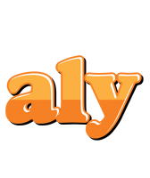 Aly orange logo