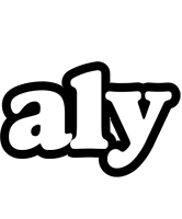 Aly panda logo