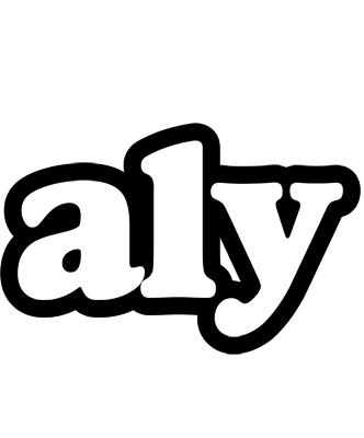Aly panda logo