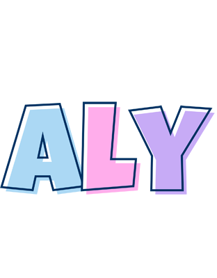 Aly pastel logo