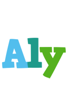 Aly rainbows logo