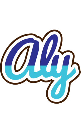 Aly raining logo