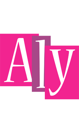Aly whine logo