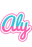 Aly woman logo